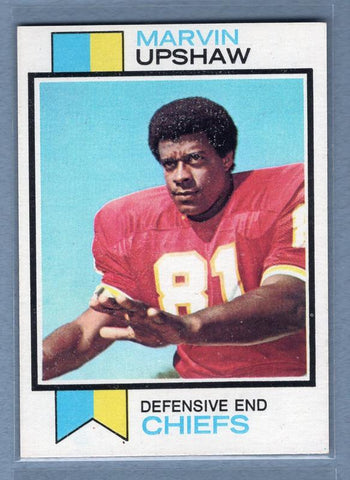 1973 Topps #186 Marvin Upshaw NM   GO355