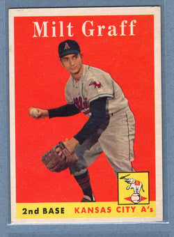 1958 Topps #192 Milt Graff  EX  GO387