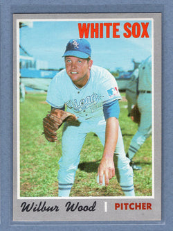 1970 Topps #342 Wilbur Wood   EX-MT  GO200