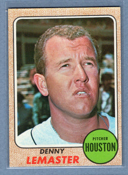 1968 Topps #491 Denny Lemaster EX-MT  GO180
