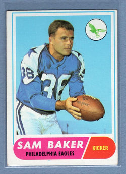 1968 Topps #32 Sam Baker EX  GO205