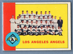 1963 Topps #39 Angels Team VG-EX Set Break