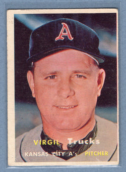 1957 Topps #187 Virgil Trucks  VG   GO260