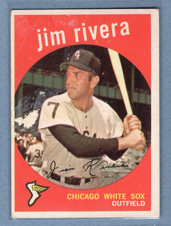 1959 Topps #213 Jim Rivera (st) VG   GO410
