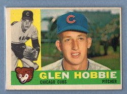 1960 Topps #182 Glen Hobbie EX  GO480