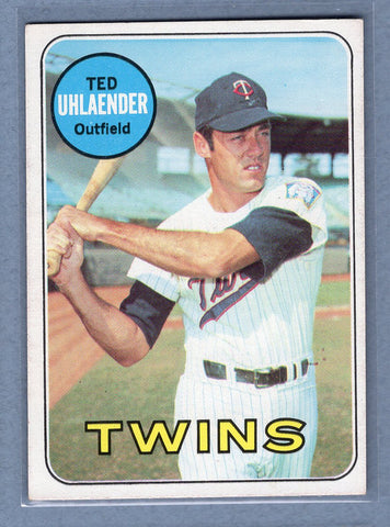1969 Topps #194 Ted Uhlaender EX-MT  GO477