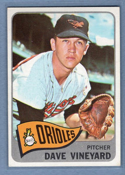1965 Topps #169 Dave Vinyard EX  GO137