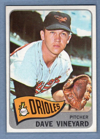 1965 Topps #169 Dave Vinyard EX  GO137