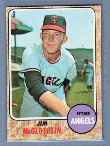 1968 Topps #493 Jim McGlothlin EX  GO180