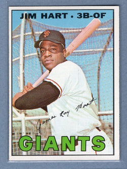 1967 Topps #220 Jim Hart EX-MT  GO390