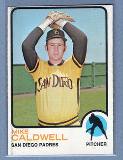 1973 Topps #182 Mike Caldwell  EX  GO550