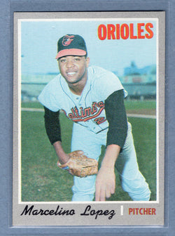 1970 Topps #344 Marcelino Lopez  (a) EX-MT  GO200