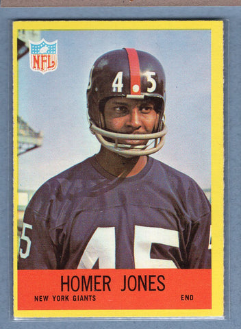 1967 Philadelphia #113 Homer Jones EX-MT   GO118