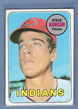 1969 Topps #348 Steve Hargan (a) VG-EX  GO577