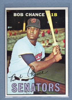 1967 Topps #349 Bob Chance (c) G-VG   GO223