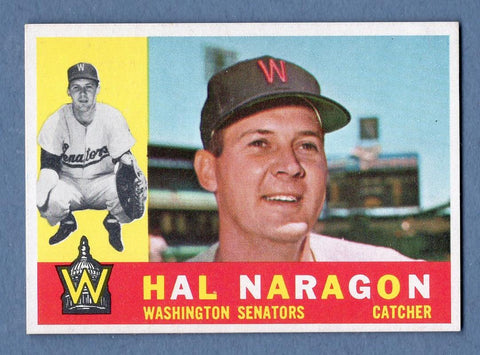 1960 Topps #231 Hal Naragon EX-MT  GO240B