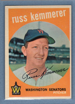 1959 Topps #191 Russ Kemmerer EX  GO213