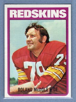 1972 Topps #168 Roland McDole EX-MT  GO326