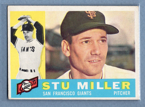 1960 Topps #378 Stu Miller  VG  GO257