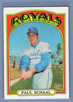 1972 Topps #177 Paul Schaal EX  GO500
