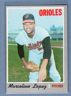 1970 Topps #344 Marcelino Lopez  (c) EX-MT  GO200