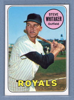 1969 Topps #71 Steve Whitaker (b) EX-MT  GO700