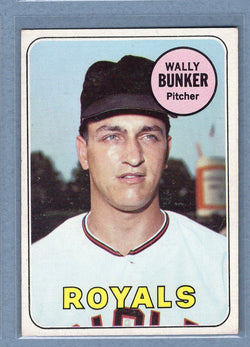 1969 Topps #137 Wally Bunker (a) EX-MT  GO602