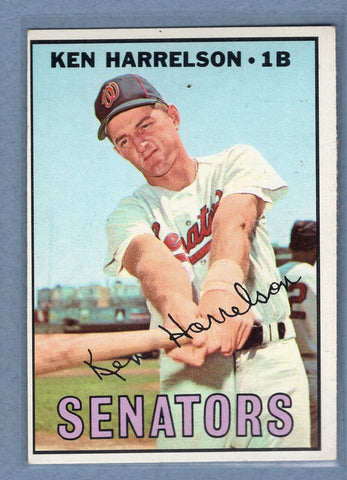 1967 Topps #188 Ken Harrelson EX  GO360