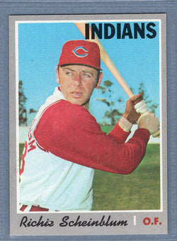 1970 Topps #161 Richie Scheinblum  NM  SB2