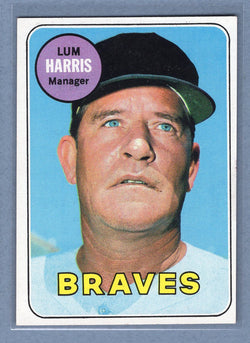 1969 Topps #196 Lum Harris EX-MT  GO477