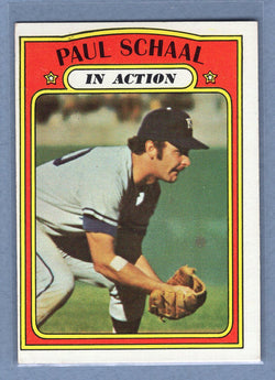 1972 Topps #178 Paul Schaal IA EX  GO500