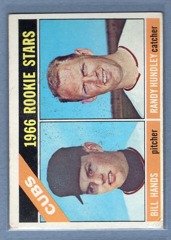 1966 Topps #392 Cubs Rookies (Hands/Hundley) (st) VG  GO468