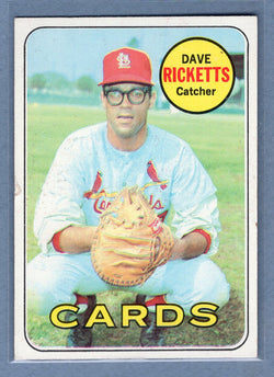 1969 Topps #232 Dave Ricketts (a) (st) VG  GO265