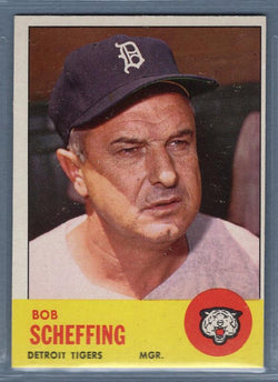 1963 Topps #134 Bob Scheffing EX-MT  GO393