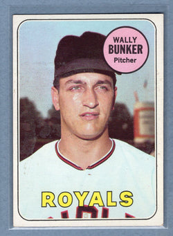 1969 Topps #137 Wally Bunker (st) (b) VG  GO602