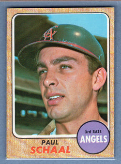 1968 Topps #474 Paul Schaal EX-MT  GO545