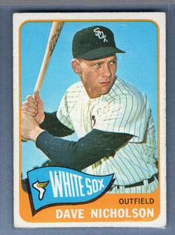 1965 Topps #183 Dave Nicholson VG-EX  GO137
