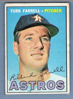 1967 Topps #190 Turk Farrell VG  GO360