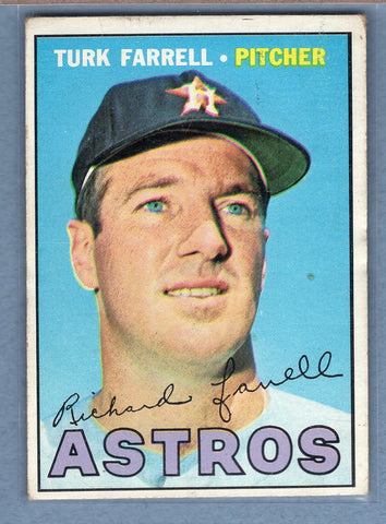 1967 Topps #190 Turk Farrell VG  GO360