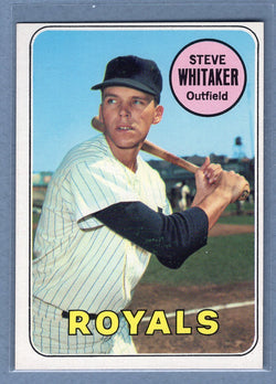 1969 Topps #71 Steve Whitaker (c) EX-MT  GO700