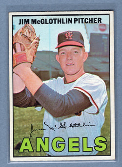 1967 Topps #19 Jim McGlothlin EX-MT  GO368