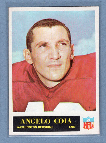 1965 Philadelphia #186 Angelo Coia EX-MT   GO62