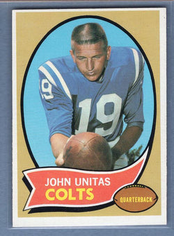 1970 Topps #180 Johnny Unitas (HOF) EX-MT  GO131