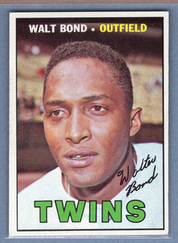 1967 Topps #224 Walt Bond EX-MT  GO390