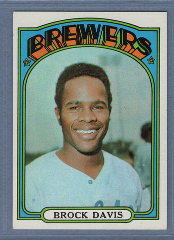 1972 Topps #161 Brock Davis EX-MT   GO464