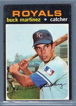 1971 Topps #163 Buck Martinez  EX  SB1
