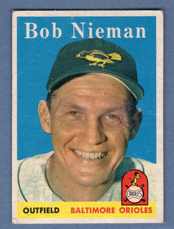 1958 Topps #165 Bob Nieman VG  GO495