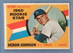 1960 Topps #134 Deron Johnson(c) VG  GO550