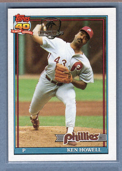 1991 Topps Desert Shield #209 Ken Howell  NM  GO625