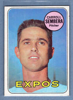 1969 Topps #351 Carroll Sembera (a) EX  GO577
